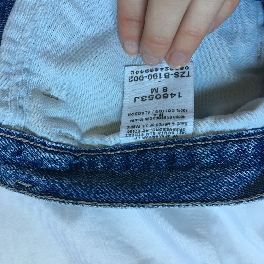 Vintage High-waisted, Raw Edge, Riders Shorts - Picture 7 of 7